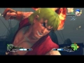 Super Street Fighter 4 IV AE PC Ken Playthrough + Secret Evil Ryu Boss fight 1/2