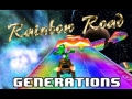 Mario Kart Rainbow Road (1992 to 2011) Generations