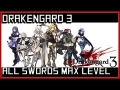 【Drakengard 3】All Fully Upgraded Swords and Attacks