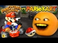 Annoying Orange Vs. Mario Kart