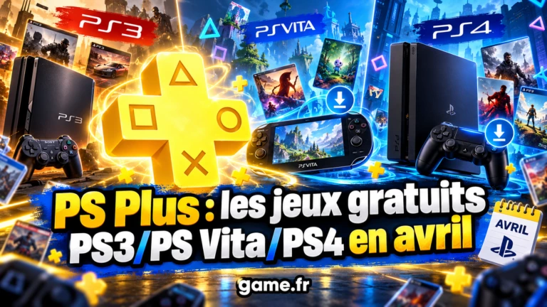 PS Plus : les jeux gratuits PS3/PS Vita/PS4 en avril
