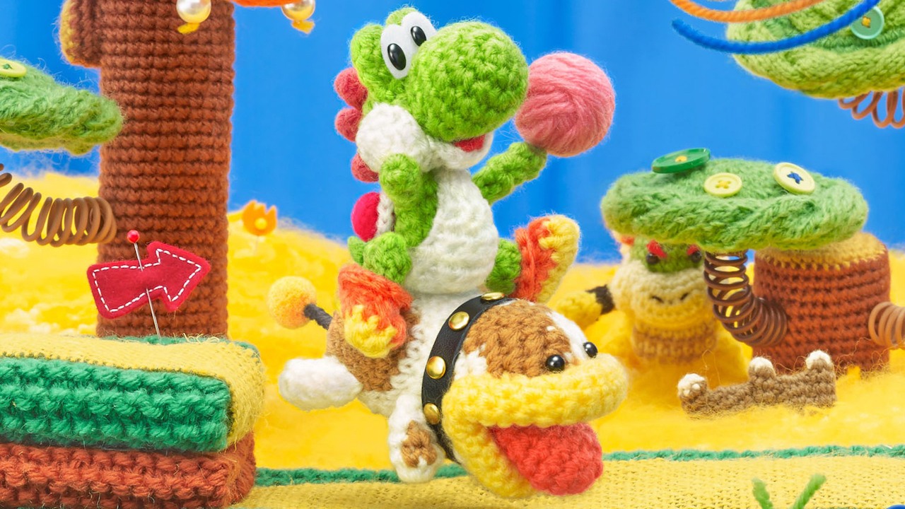 Poochy And Yoshis Woolly World
