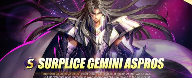 Surplice Gemini Aspros