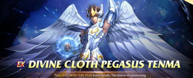 Pegasus Tenma armure Divine