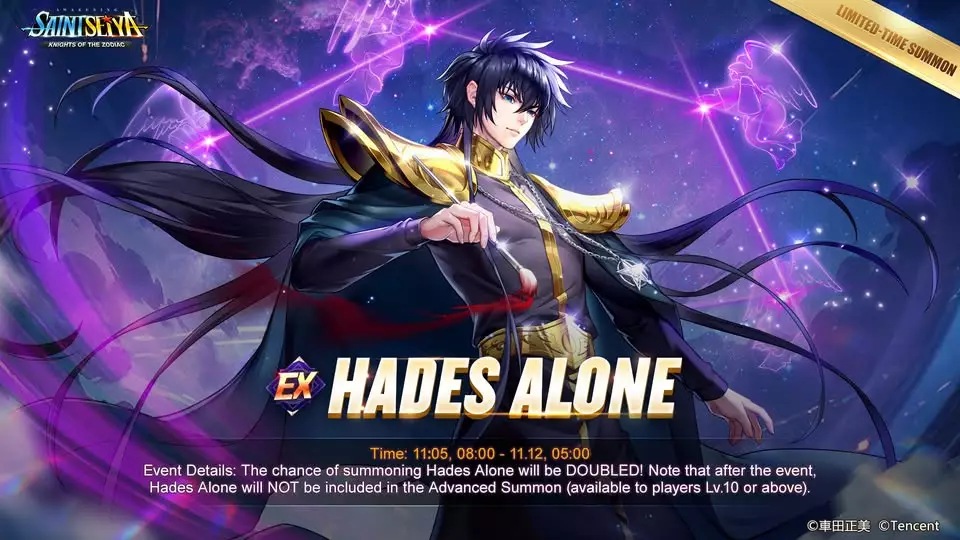 EX Hades Alone — La résurrection froide d’un dieu