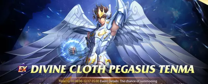 Divine Cloth Pegasus Tenma