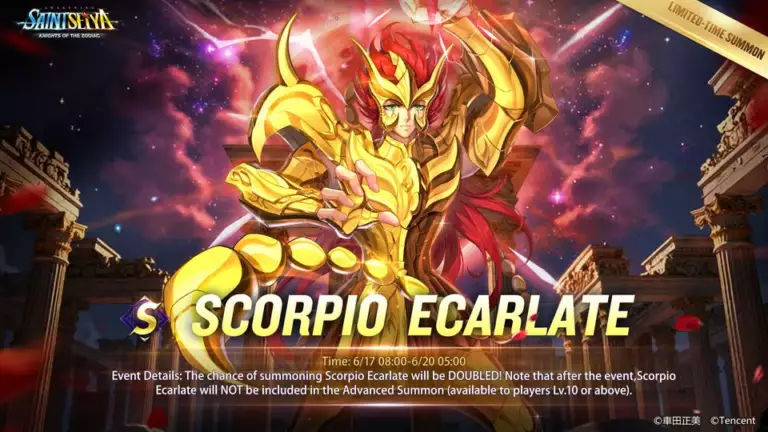Scorpio Ecarlate KotZ : analyse, build, pull et verdict