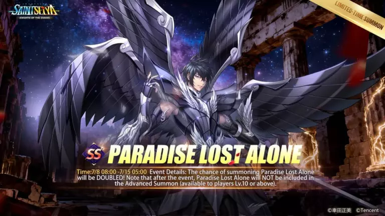 Saint Seiya KotZ : Paradise Lost Alone, faut-il le pull ? Guide complet