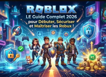 Roblox : LE Guide Complet 2026 pour Débuter, Sécuriser et Maîtriser les Robux !
