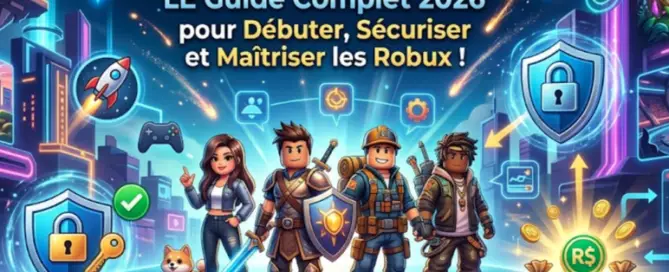 Roblox : LE Guide Complet 2026 pour Débuter, Sécuriser et Maîtriser les Robux !