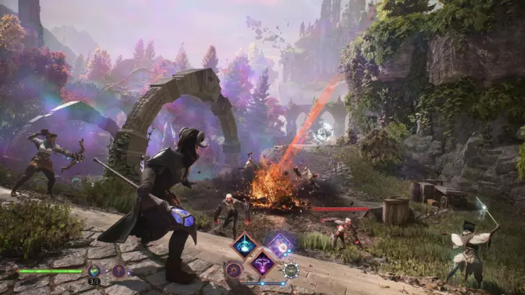 Rook face à l'Empire Tévintide dans Dragon Age Veilguard