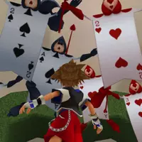 kingdom heart carte garde alice