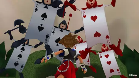 kingdom heart carte garde alice