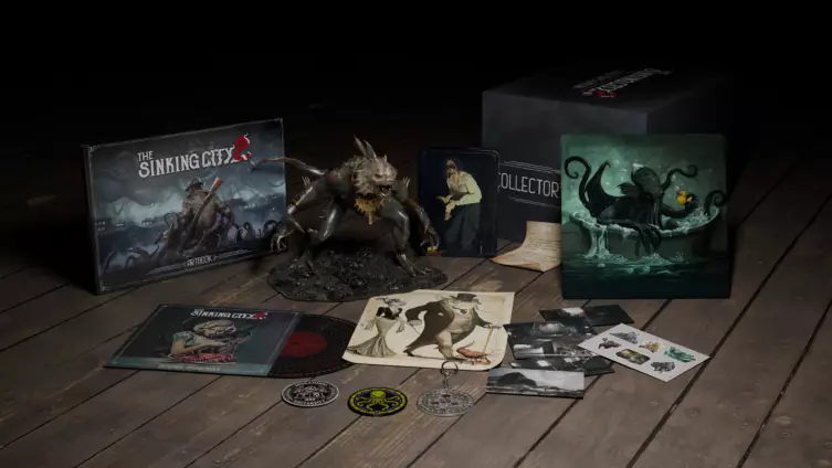 Visuel principal de The Sinking City 2 avec des créatures lovecraftiennes