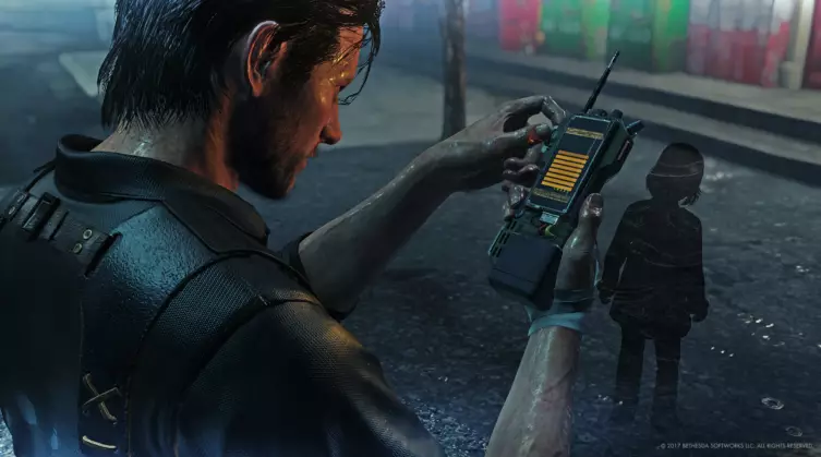 Appel radio The Evil Within Sebastian Castellanos avec une radio dans The Evil Within