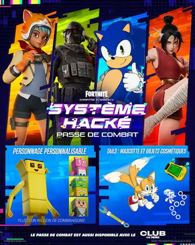 Fortnite Chapitre 7 Saison 4 personnages