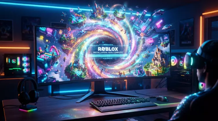Installation du client Roblox sur ordinateur pour accéder aux mondes virtuels