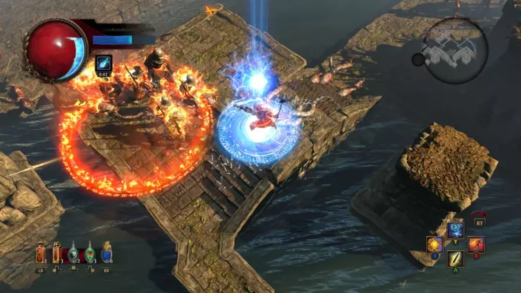 Combat et boss dans Path of Exile