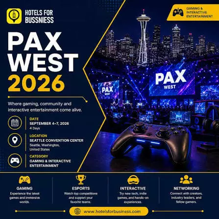 Plan des activités du PAX West 2026