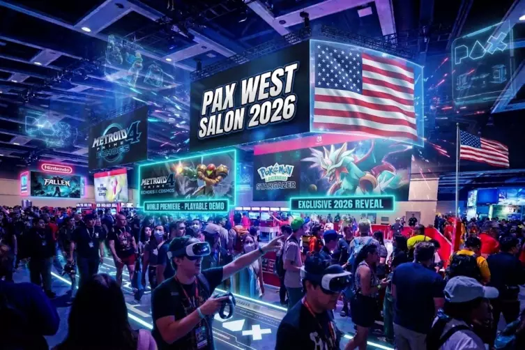 Affiche officielle du PAX West 2026 à Seattle