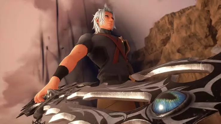 Le Jeune Xehanort maniant sa Keyblade