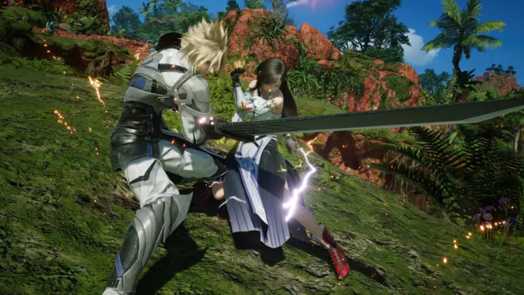 Final Fantasy VII Revelation combat