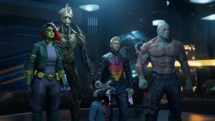 Un choix narratif dans Marvel's Guardians of the Galaxy