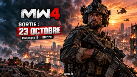 MW4 : date de sortie le 23 octobre 2026, campagne dès le 16 et DMZ dès le 20
