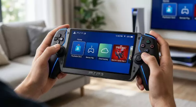 Concept non officiel de PSP 3 ou PS6 portable Project Canis