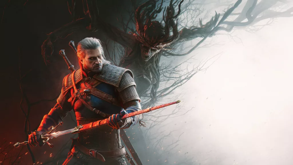 Geralt dans le visuel officiel de The Witcher 3 Wild Hunt Songs of the Past