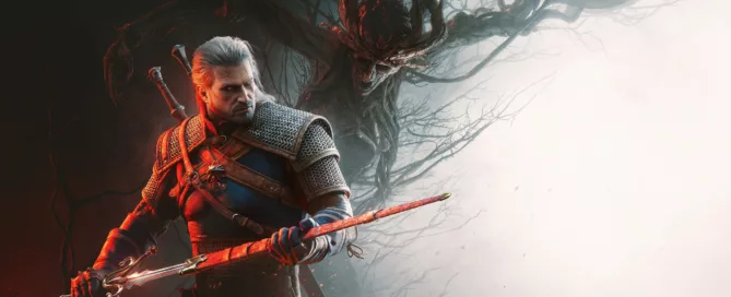 Geralt dans le visuel officiel de The Witcher 3 Wild Hunt Songs of the Past