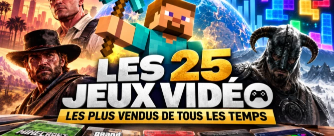 25 jeux les plus vendu au monde