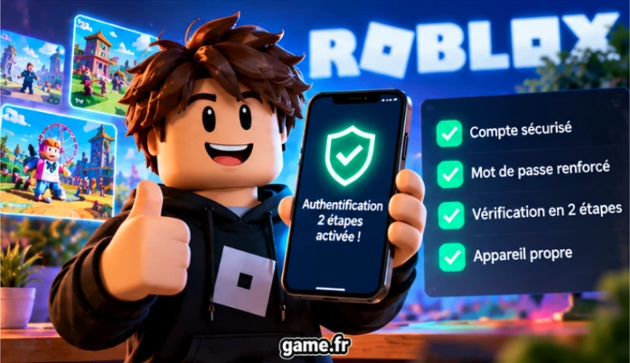 Illustration de la récupération du compte Roblox