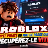 Roblox Compte Piraté ou Mot de Passe Oublié