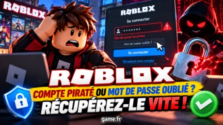 Roblox Compte Piraté ou Mot de Passe Oublié