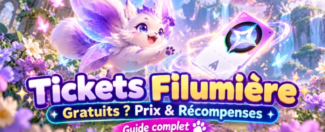 Ticket Filumière Aniimo