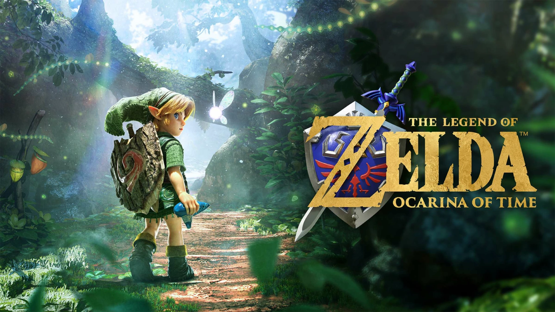 Visuel officiel de The Legend of Zelda: Ocarina of Time, l’édition Nintendo Switch 2 annoncée pour novembre 2026.