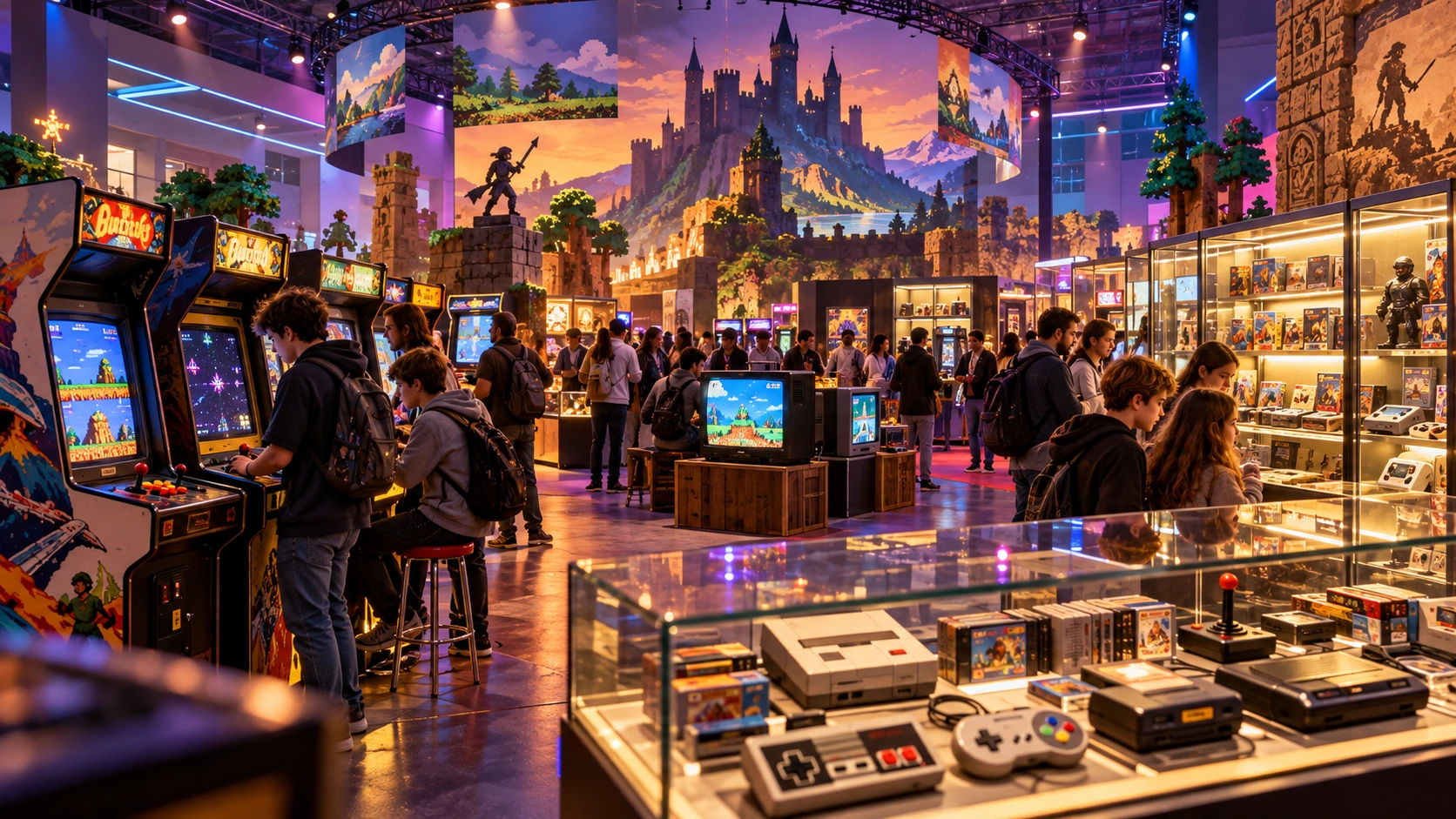 Espace retrogaming et musée du jeu vidéo à la Paris Games Week 2026